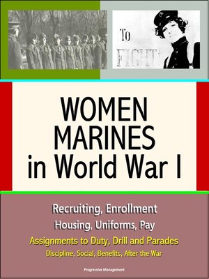 cover image of Women Marines in World War I